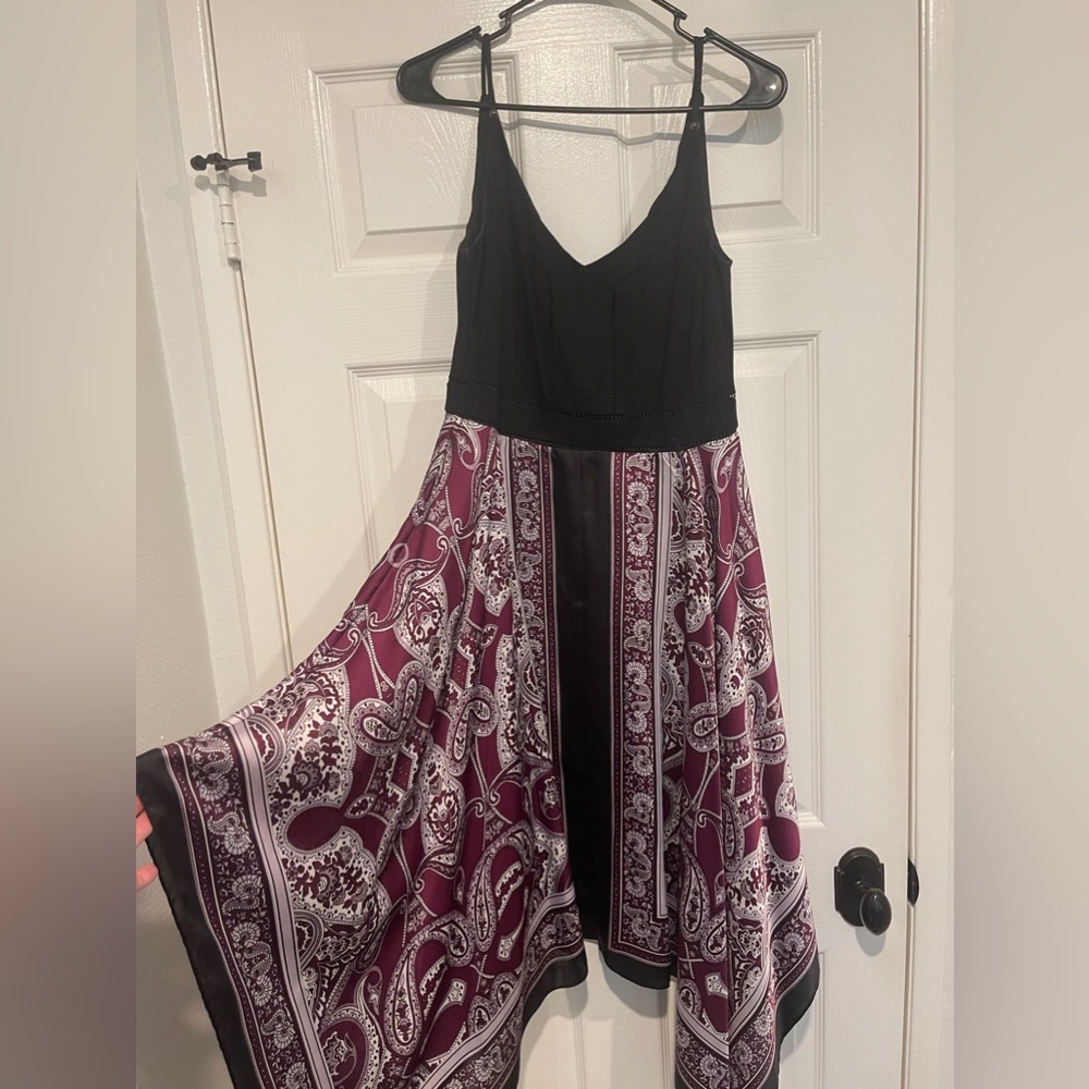 White House Black Market Hanker-chief Dress - Size 6 - Worn once